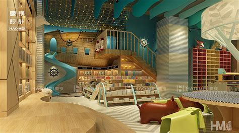 社区儿童书店这样设计吸引超多人流_儿童书店_豪镁官网