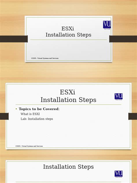 Image result for ESXi Installation Guide