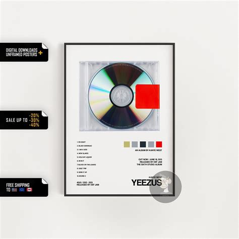 Yeezus Deluxe Edition Album Cover