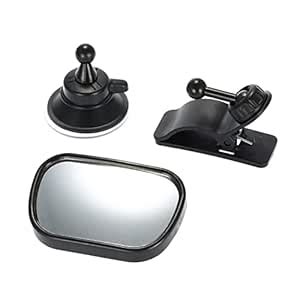 Safe-O-Kid® ABS Plastic Car Rear View Mirrors, 360 Degree Rotational ...