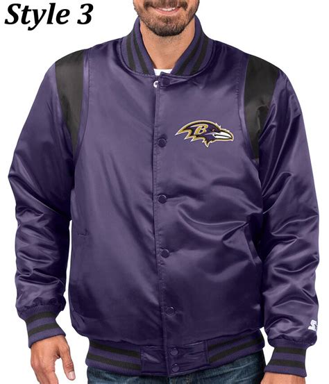 Starter Full-Snap Baltimore Ravens Jacket - Jacket Makers
