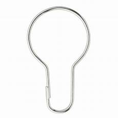 Shower Curtain Hooks by Franklin Brass Shower Curtain Hooks In Nickel 12 Pack Shower Curtain Hooks