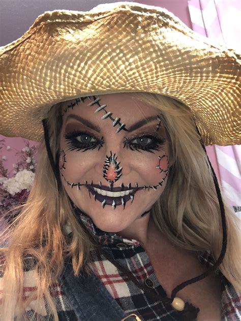 Scarecrow Face Paint