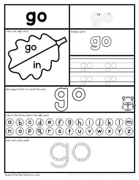Go Worksheet 的图像结果