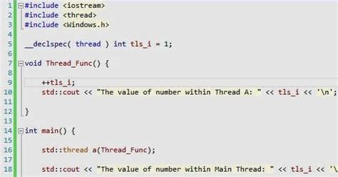 Thread Local Storage 的图像结果