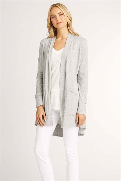 Women's Sweater Long Lightweight Cardigan | Organic Cotton – Indigenous