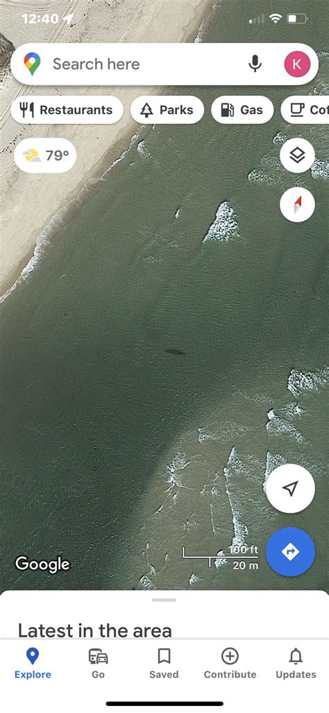 With all of the shark sightings in the Cape Cod area, I decided to zoom ...