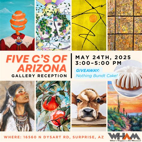 5 C's of Arizona Gallery Reception - Explore Surprise