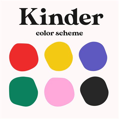 kinder color scheme | Color palette challenge, Color schemes, Color ...