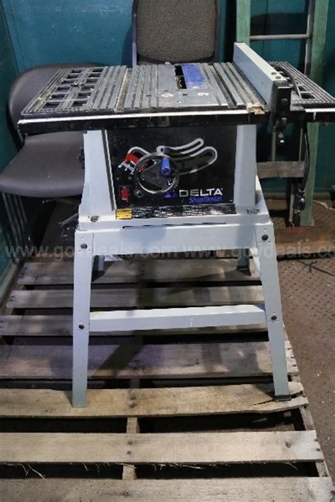 Delta ShopMaster Table Saw | GovDeals