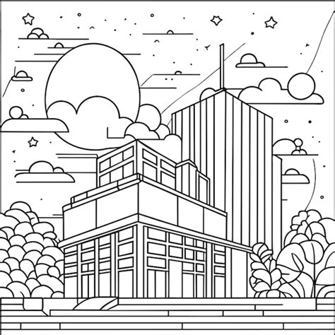 Building Line Art 的图像结果