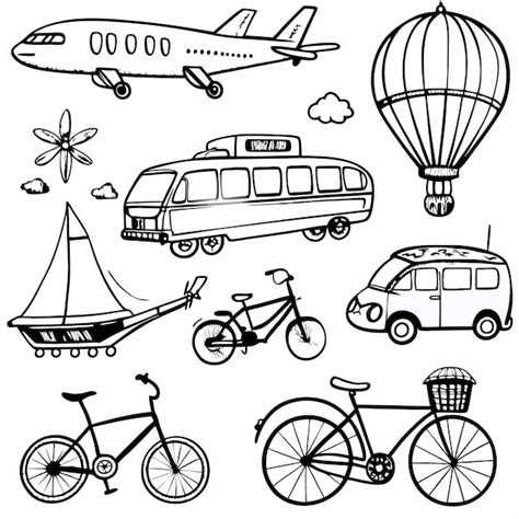 Transportation Black and White 的图像结果