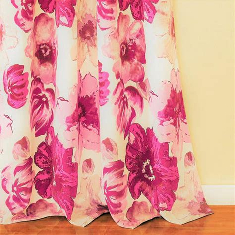 The Allure of Pink Floral Curtains: A Comprehensive Guide| Urban Space
