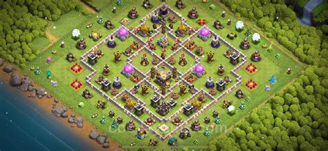 Base TH11 with Link, Hybrid Anti Dragon 2023 - Town Hall Level 11 Base ...