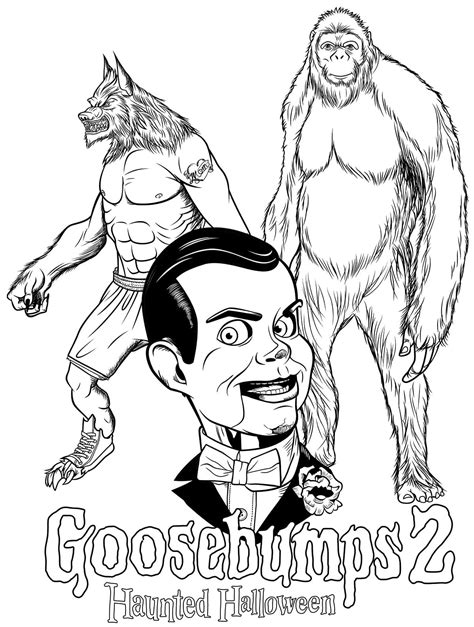 Slappy The Dummy Doll Coloring Pages [2025]