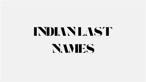 100 Cool And Unique Last Names With Meanings