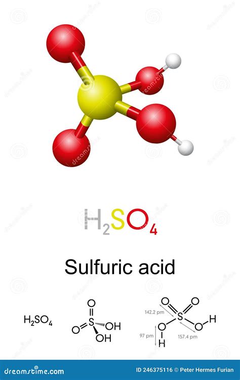 H2so4 Molecular Structure