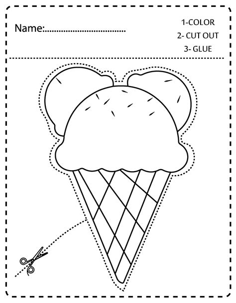 Cutting Practice For Kids