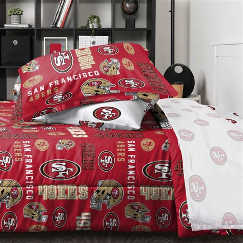 Snapklik.com : San Francisco 49ers NFL Team Color Bed In A Bag ...