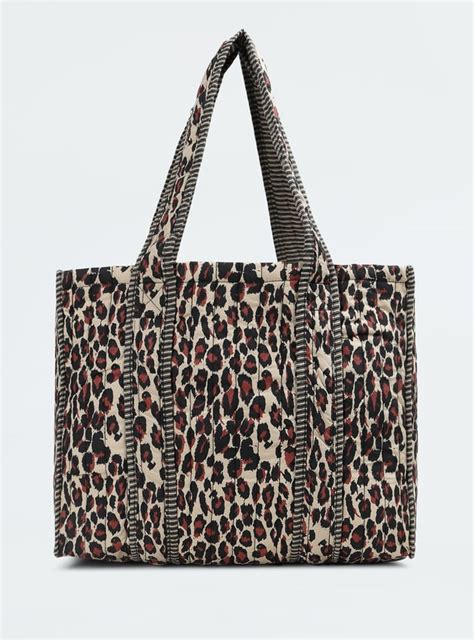 Buy Women Leopard Print Tote Bag Online at just Rs. 799.0 ...