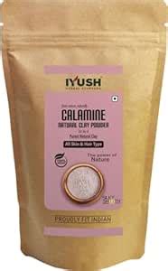 IYUSH Herbal Ayurveda Calamine Powder – 400gm | Calamine Clay Powder ...