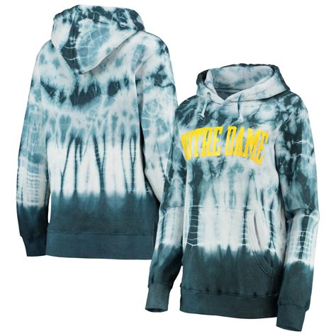 Pressbox Notre Dame Fighting Irish Campus Tie-Dye Pullover Hoodie | Academy