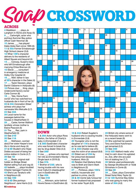 Crossword Soap Ingredient