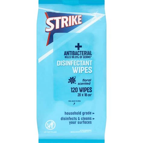 Woolworths Essentials Household Grade Disinfectant Wipes Fresh 120 Pack | Woolworths