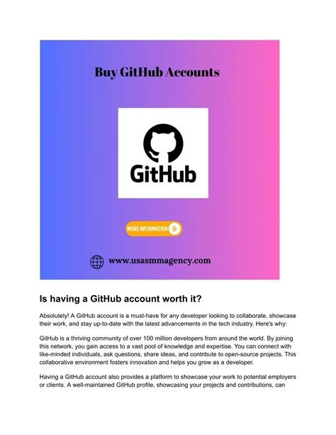 PPT - Buy aged GitHub Accounts PowerPoint Presentation, free download ...