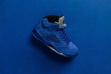 Air Jordan Retro 5 "Blue Suede"출시 예정 – Feature