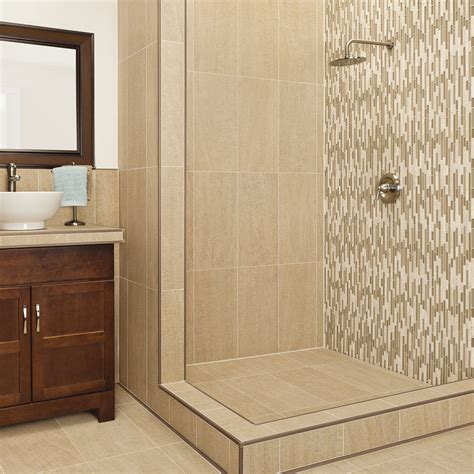 Sand Dune Tile Trim for Shower Design
