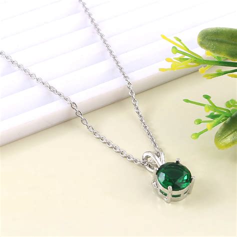Stainless Steel Rhodium-Plated Rhinestone Chain for Women and Girls ...