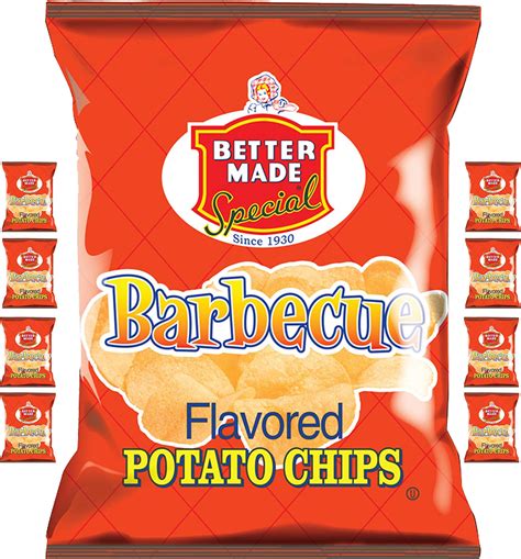 Amazon.com: Better Made Special Potato Chips (8) x Bags 2.75oz Each ...