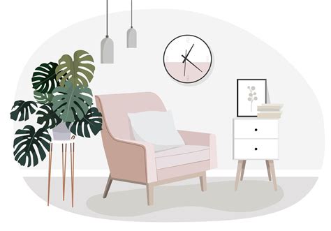 illustration interior design