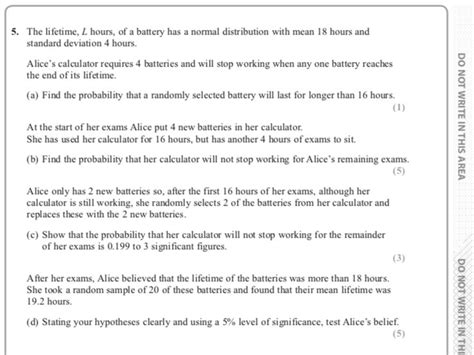 Normal Distribution Core Maths Questions 的图像结果