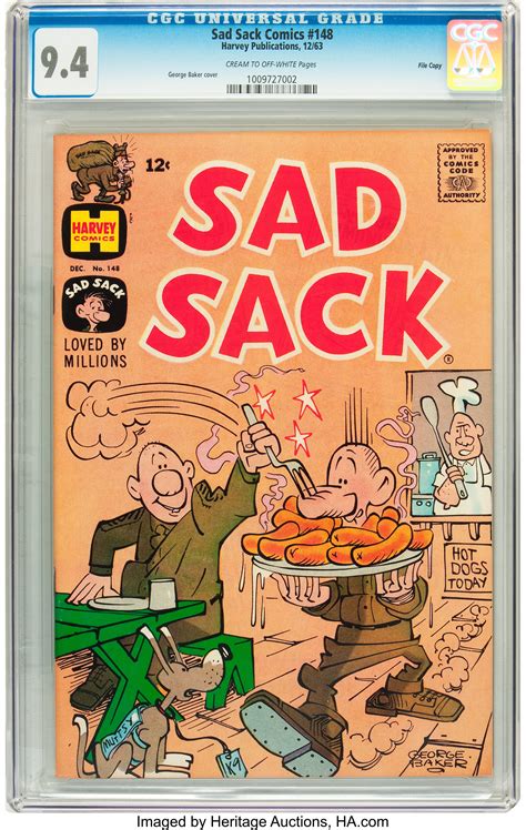 How Much Is Sad Sack Comics #148 Worth? Browse Comic Prices | Heritage ...