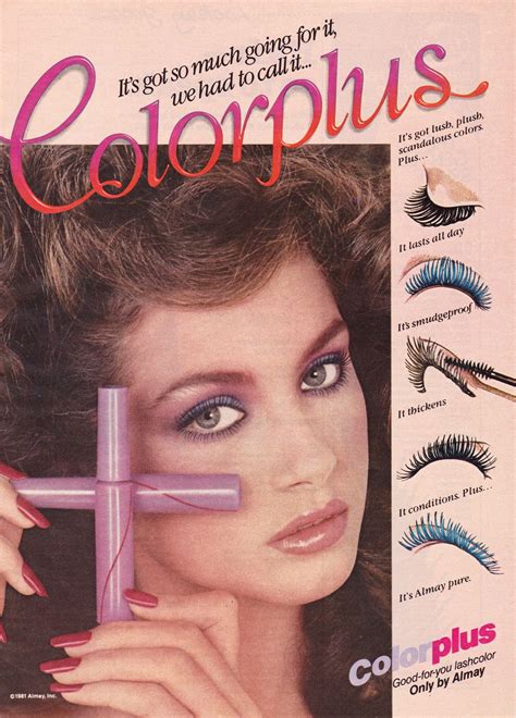 80s makeup ads