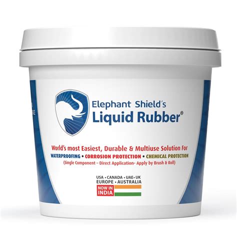Elephant Shield Liquid Rubber Water Based Waterproofing Sealant for ...
