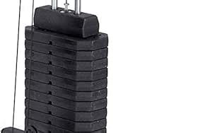 Body Tech Pvc Weight Stack Spare Plates For Gym Machines. (5Kg Each ...