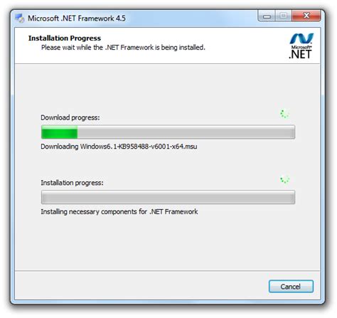 Ошибка при установки NET Framework 4 ОС Windows 7