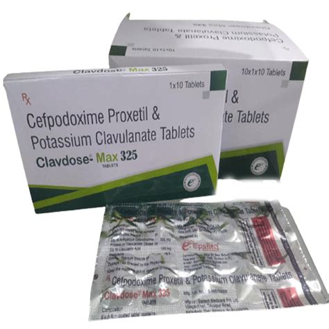 CLAVDOSE-MAX 325 Tablets Epsilon Biotech