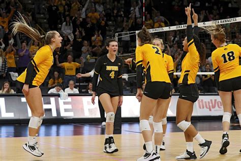 Iowa Volleyball: Hawkeyes Travel to Play Two Ranked Conference Teams ...