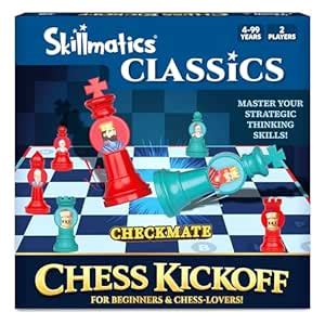 Buy Skillmatics Chess Kickoff – Beginner Chess Game for Kids, Strategy ...