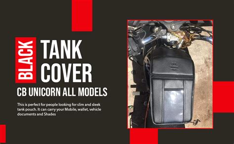 Sahara Seats™ CB Unicorn Mobile Pocket Tank Cover for All Models/150/ ...