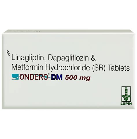 Buy Ondero-DM 500 Tablet SR Online | Classic Derma