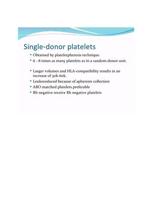 THE GIVEN NOTES CONTAINS THE SUMMARIES OF BLOOD BANKING - Medical ...