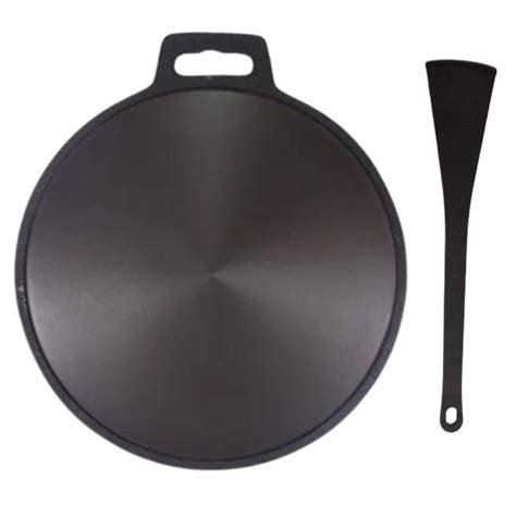 Buy MUD N Pot - Pre Seasoned Cast Iron Dosa Tawa/Dosa Kallu. 12 inch ...