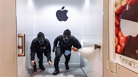 Thieves enter Apple store through a tunnel in bathroom, steal 436 ...