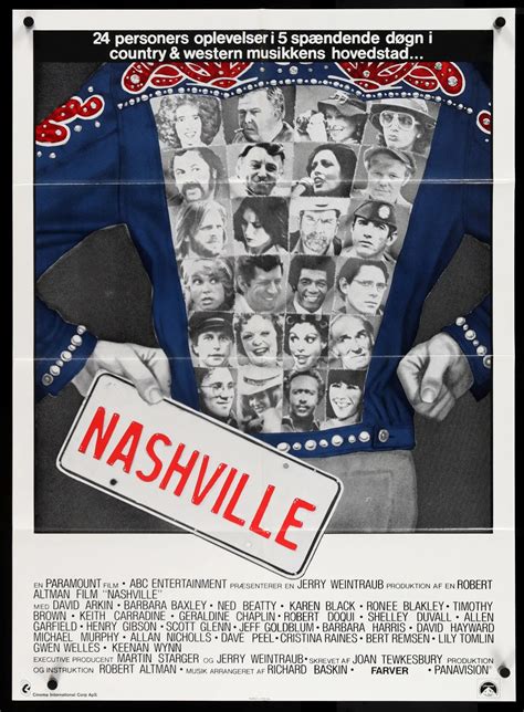 Nashville Altman Poster Nashville Movie Poster Collectibles By