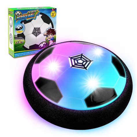 beefunni Hover Soccer Ball Toys for Kids 3-12 Years Indoor Outdoor LED ...